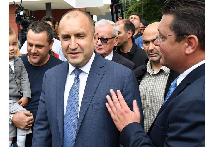 Пламен Узунов и Румен Радев Пламен Узунов и Румен Радев